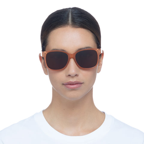 Cancer Council Skye Caramel Female Square Sunglasses | Eyewear Index