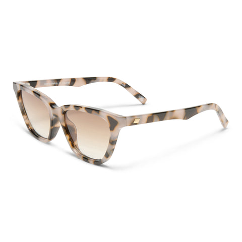 Le Specs Unfaithful Cookie Tort Female Cat-Eye Sunglasses | Eyewear Index