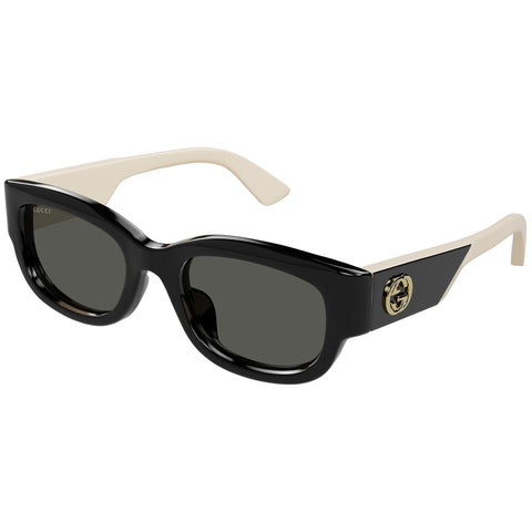 Gucci Gg1667sk Black Female Round Sunglasses | Eyewear Index