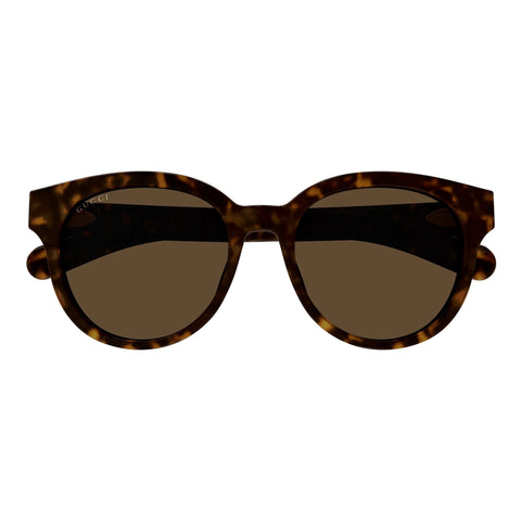 Gucci Gg1511sk Havana Male Round Sunglasses | Eyewear Index