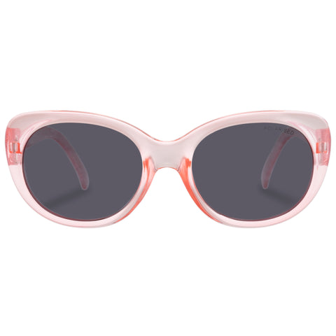 Cancer Council Cheetah Kids Pink Glitter Female Cat-Eye Sunglasses | Eyewear Index