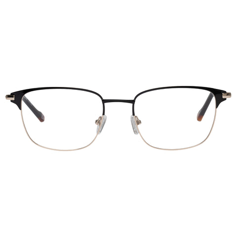 Le Specs Untruth Black Gold Male Square Optical Frames | Eyewear Index