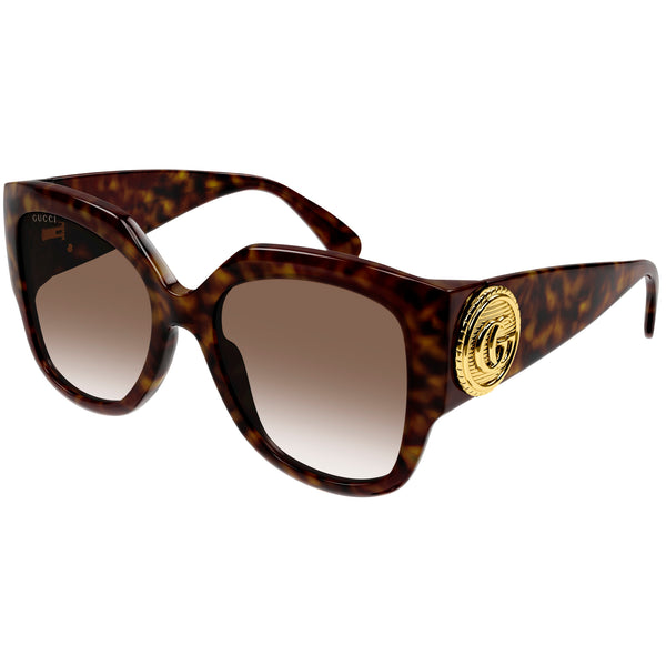 Gucci women's havana sunglasses best sale