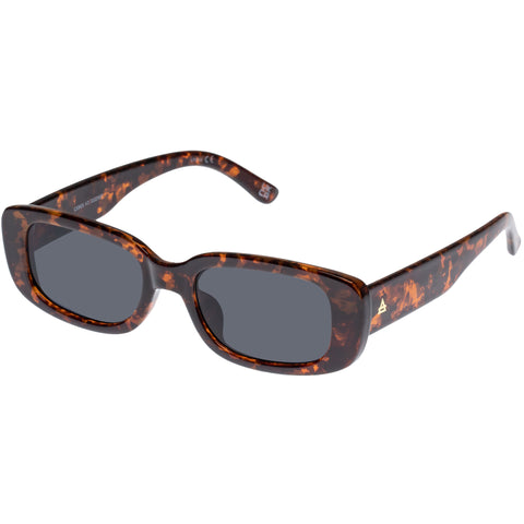 Aire Ceres Dark Tort Uni-Sex Rectangle Sunglasses | Eyewear Index