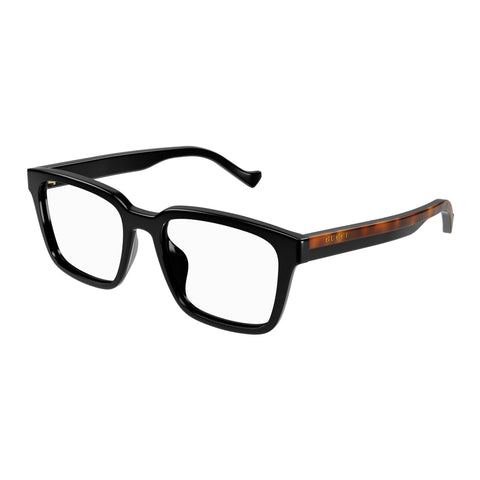 Gucci Gg1306oa Black Male Rectangle Optical Frames | Eyewear Index