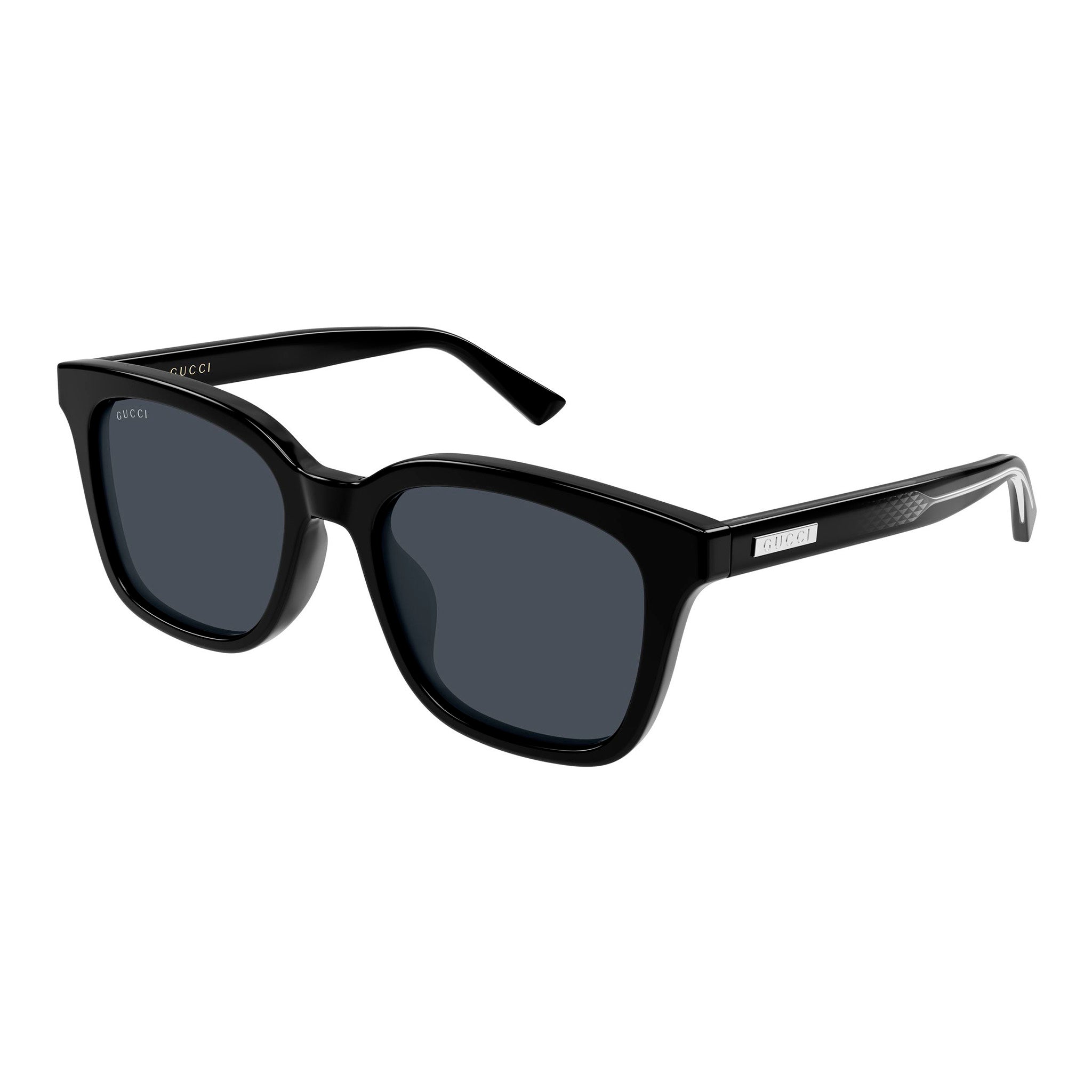 Gucci Gg2251sa Black Male Rectangle Sunglasses | Eyewear Index
