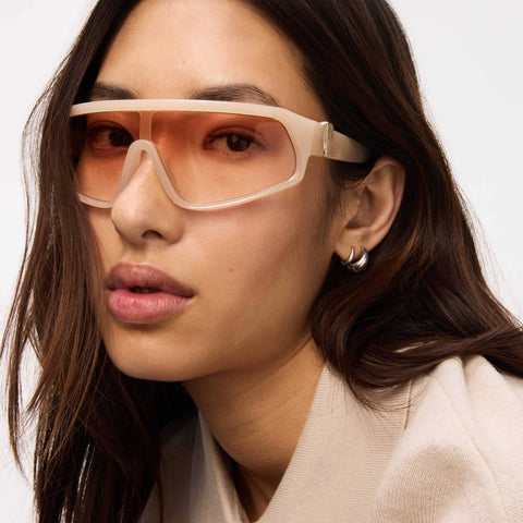 Le Specs Calm Chaos Barley Uni-Sex Shield Sunglasses | Eyewear Index