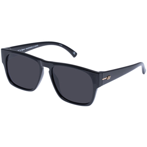 Le Specs Transmission Black Uni-Sex D-Frame Sunglasses | Eyewear Index