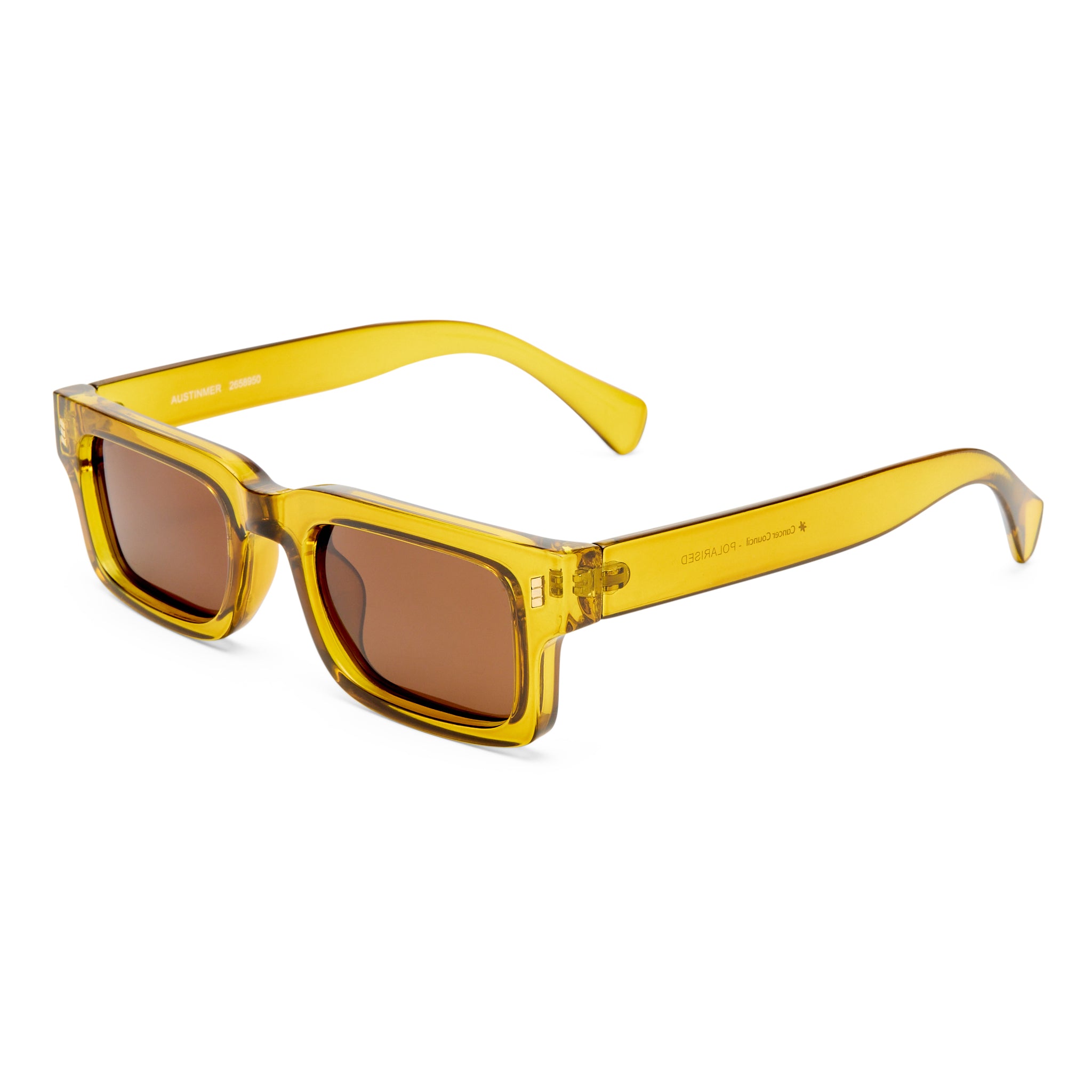 Cancer Council Austinmer Cider Uni-Sex Rectangle Sunglasses | Eyewear Index