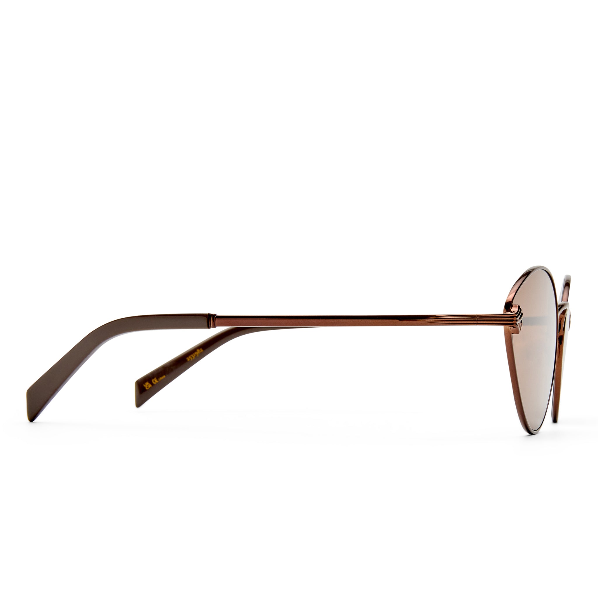 Luv Lou The Fox Bronze Female Cat-Eye Sunglasses | Eyewear Index