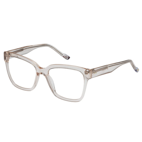 Le Specs Las Dalias Sand Female Square Optical Frames | Eyewear Index