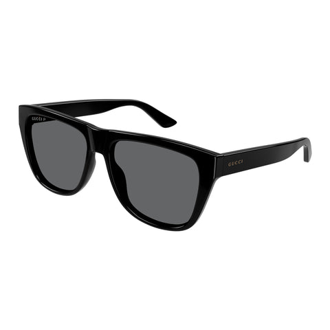 Gucci Gg1345s Black Male D-Frame Sunglasses | Eyewear Index