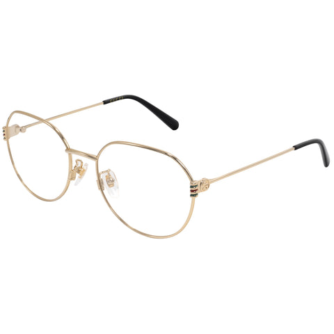 Gucci Gg1675ok Gold Female Round Optical Frames | Eyewear Index