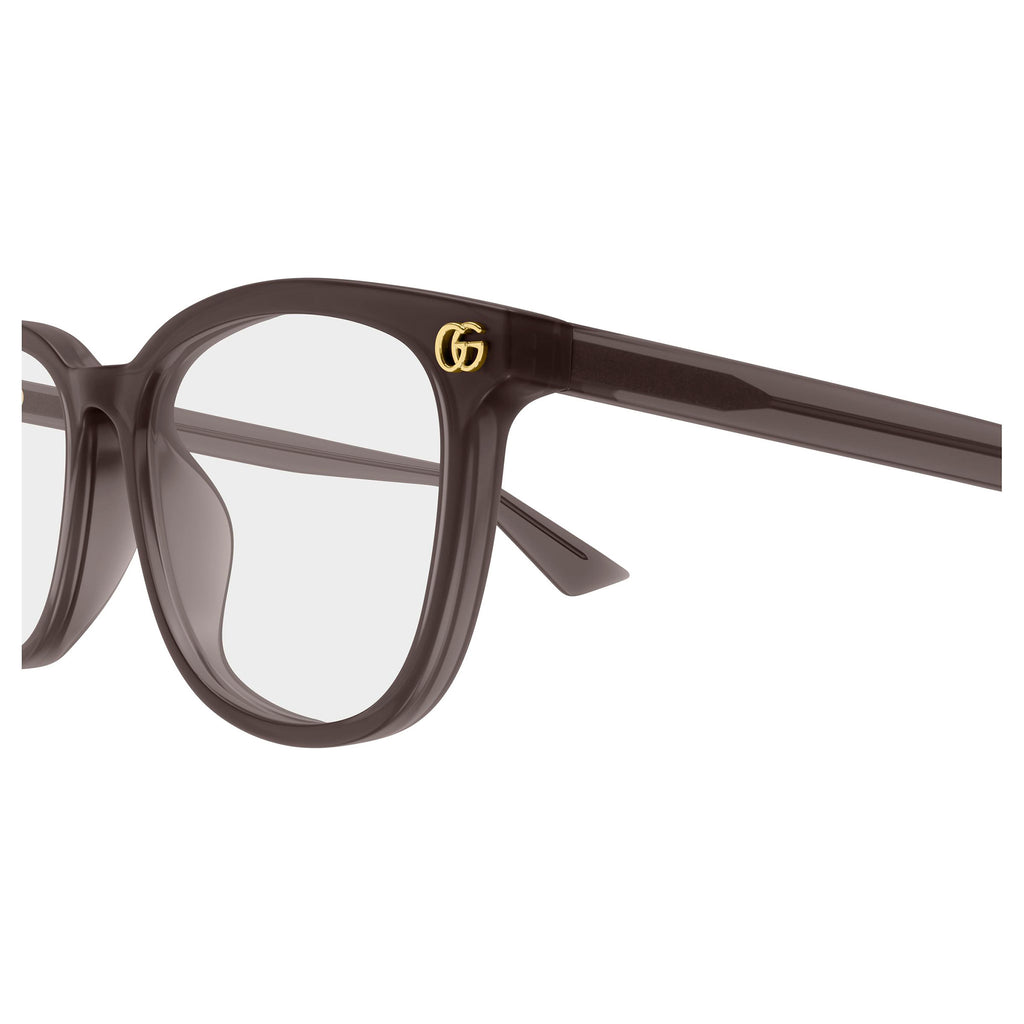 Gucci Gg2265oa Brown Female Round Optical Frames | Eyewear Index
