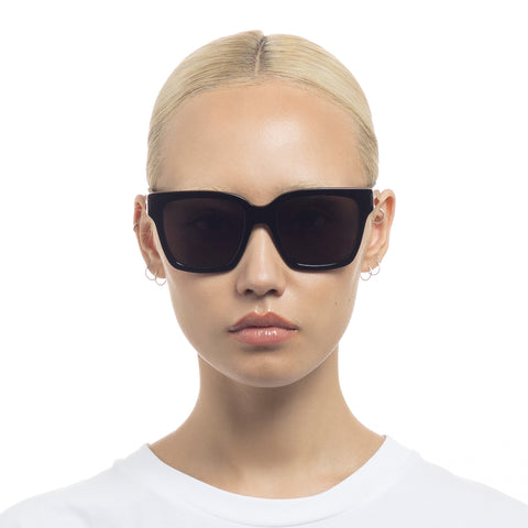 Saint Laurent Sl507 Black Uni-Sex Square Sunglasses | Eyewear Index