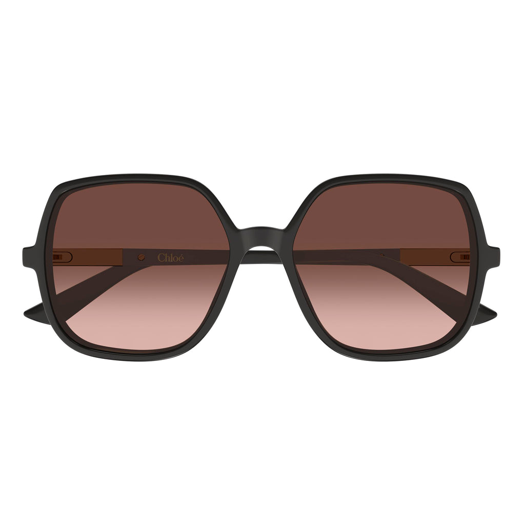 Chloe Ch0362s Grey Female Square Sunglasses | Eyewear Index