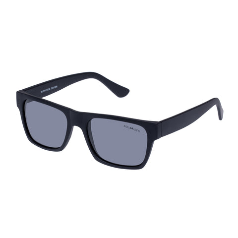 Cancer Council Burrundie Matte Black Male D-Frame Sunglasses | Eyewear Index