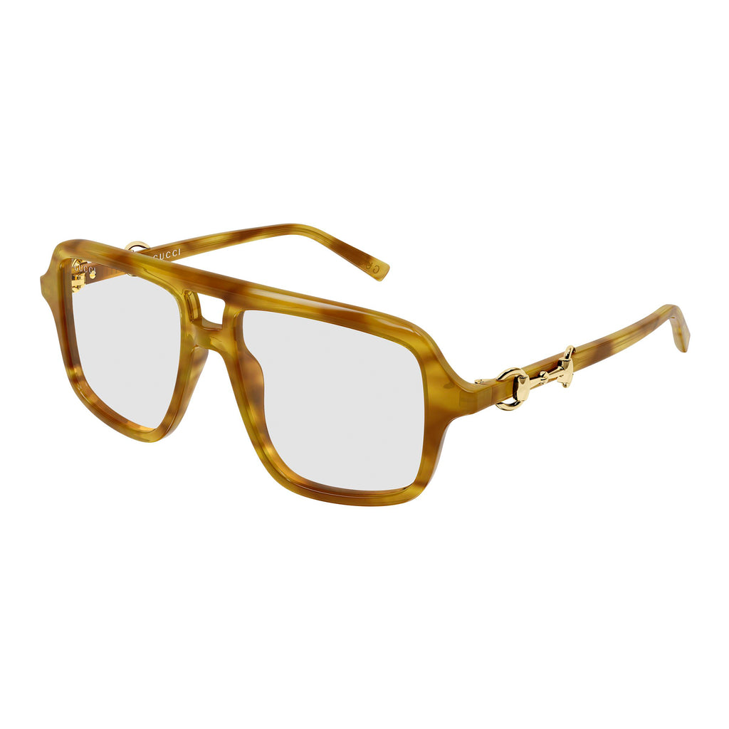 Gucci Gg2052s Havana Female Aviator Sunglasses | Eyewear Index