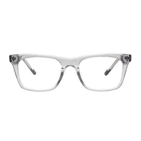 Le Specs The Mannerist 53 Clear Male D-Frame Optical Frames | Eyewear Index