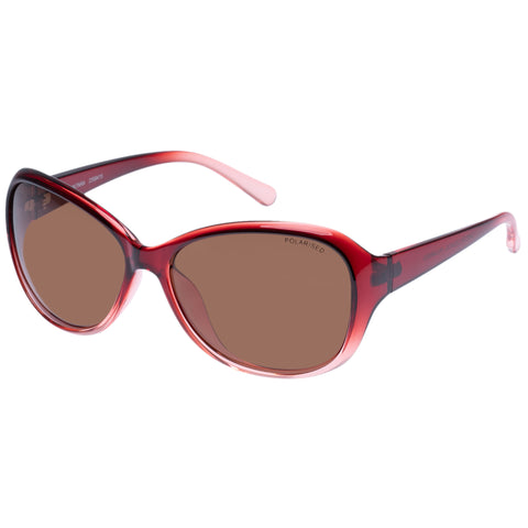 Cancer Council Waitara Crystal Wine Female Wrap Sunglasses | Eyewear Index