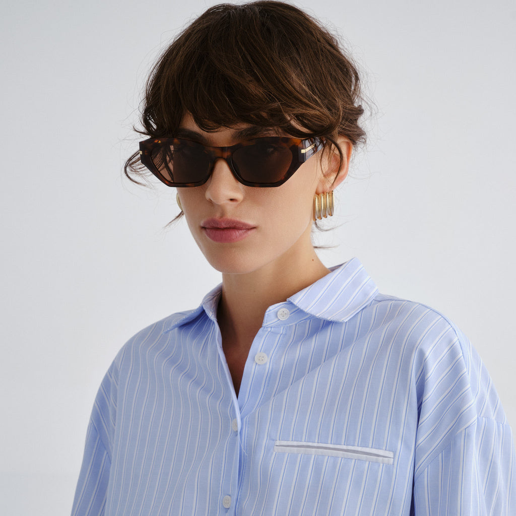 Cancer Council Peregian Amber Tort Female Cat-Eye Sunglasses | Eyewear Index