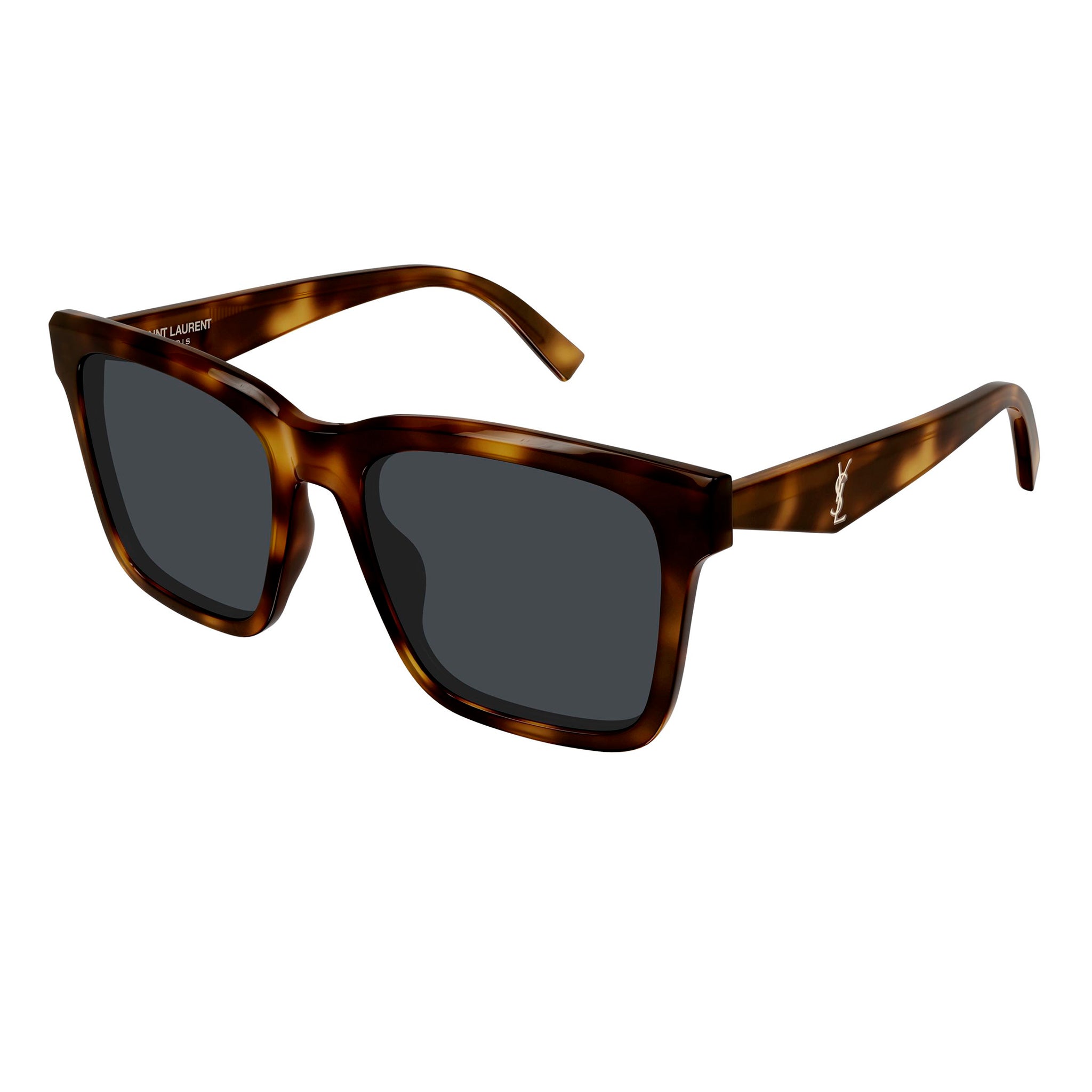 Saint Laurent Slm170 Havana Female Rectangle Sunglasses | Eyewear Index