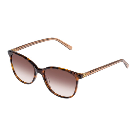 Oroton Lillian 55 Signature Tort Female D-Frame Sunglasses | Eyewear Index