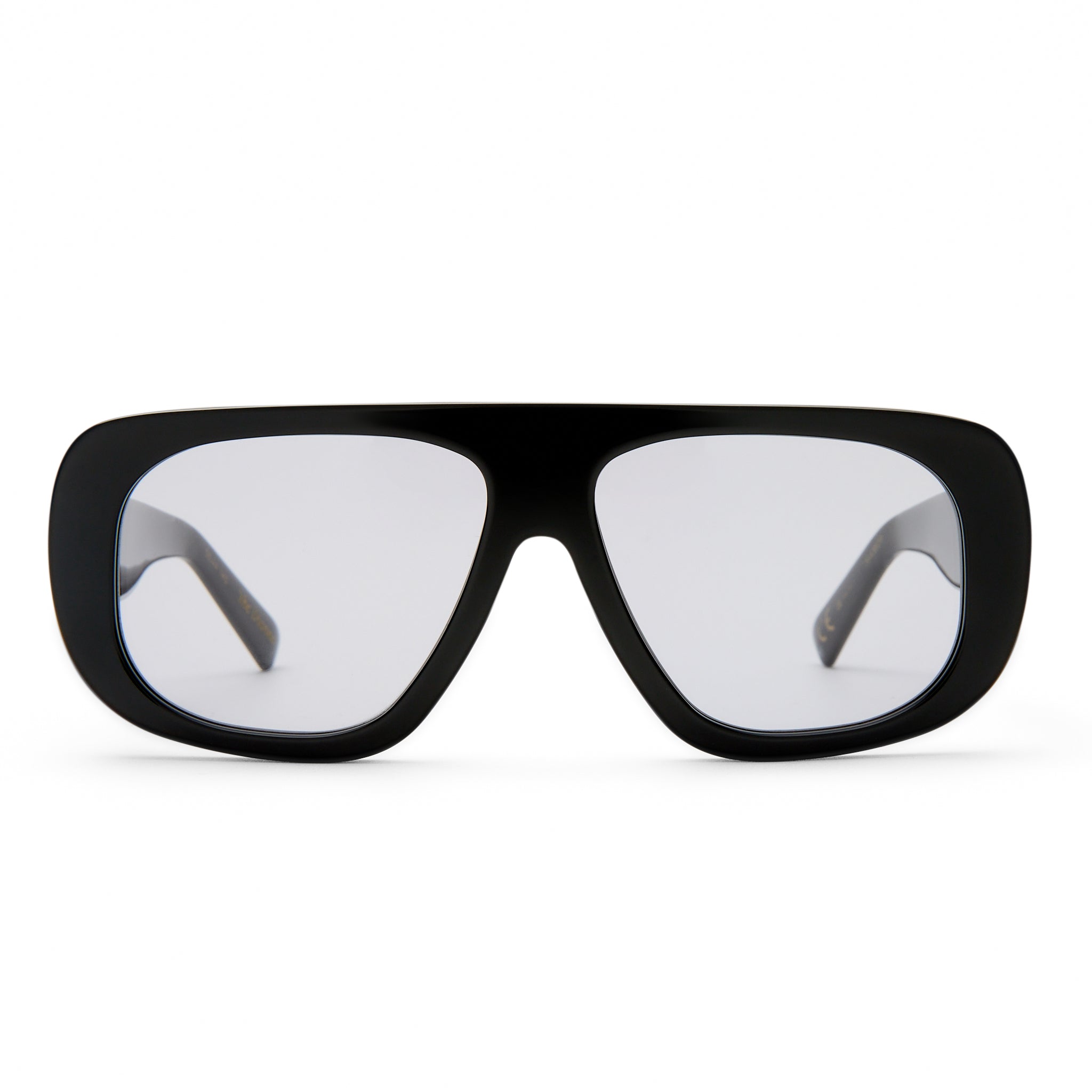 Luv Lou The Dionne Black Female Aviator Sunglasses | Eyewear Index