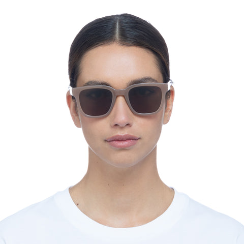 Solarized Modern Classic Fawn Uni-Sex D-Frame Sunglasses | Eyewear Index