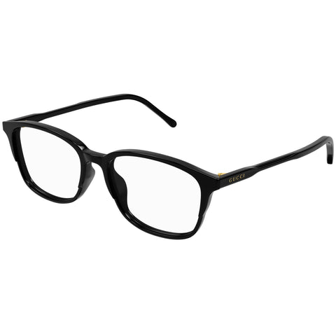 Gucci Gg1610oa Black Male Rectangle Optical Frames | Eyewear Index