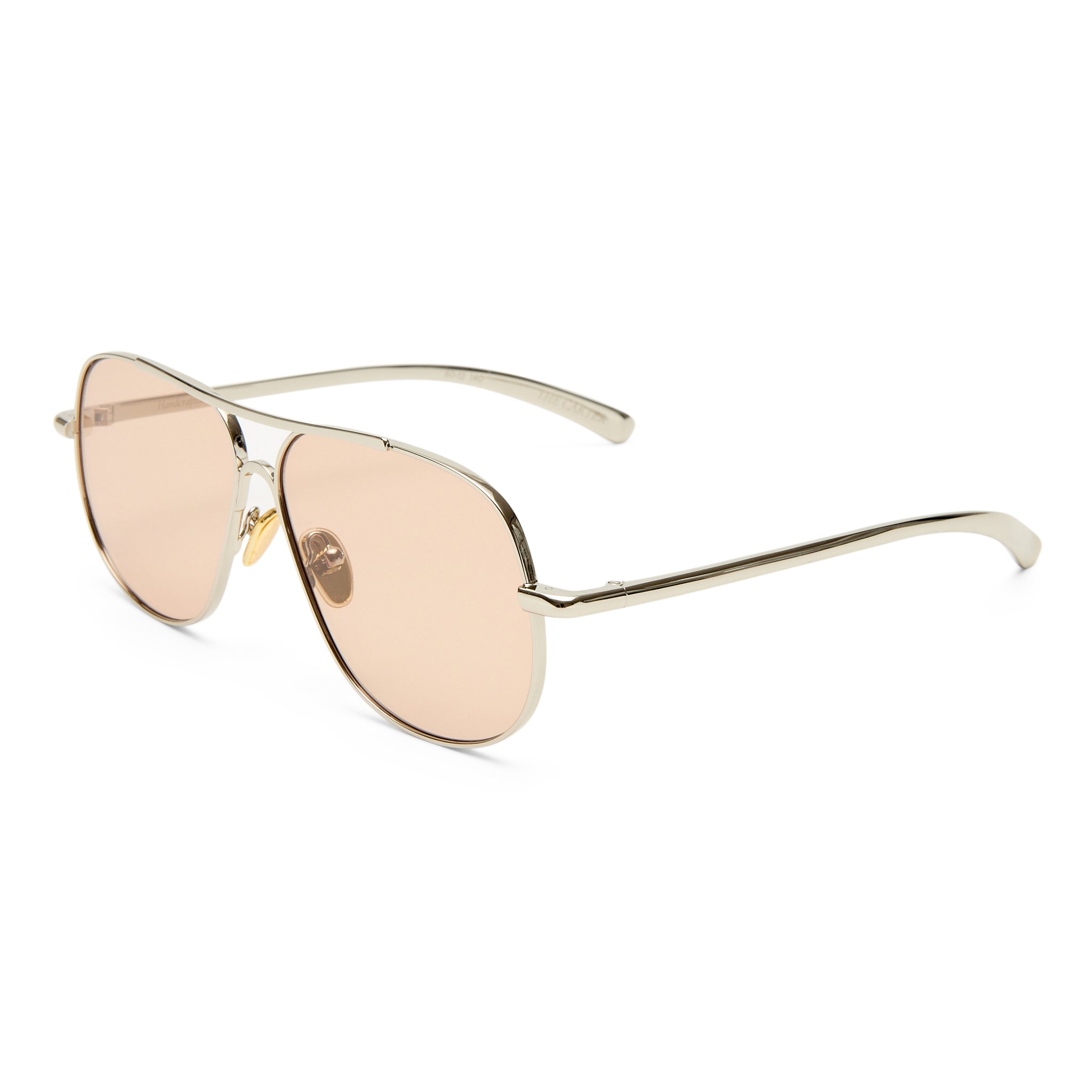 Luv Lou The Carter Silver Female Aviator Sunglasses | Eyewear Index