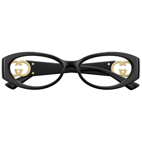 Gucci Gg1693o Black Female Round Optical Frames | Eyewear Index