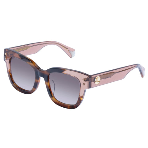 Camilla Oasis Dream Haze Tort Tan Female Square Sunglasses | Eyewear Index