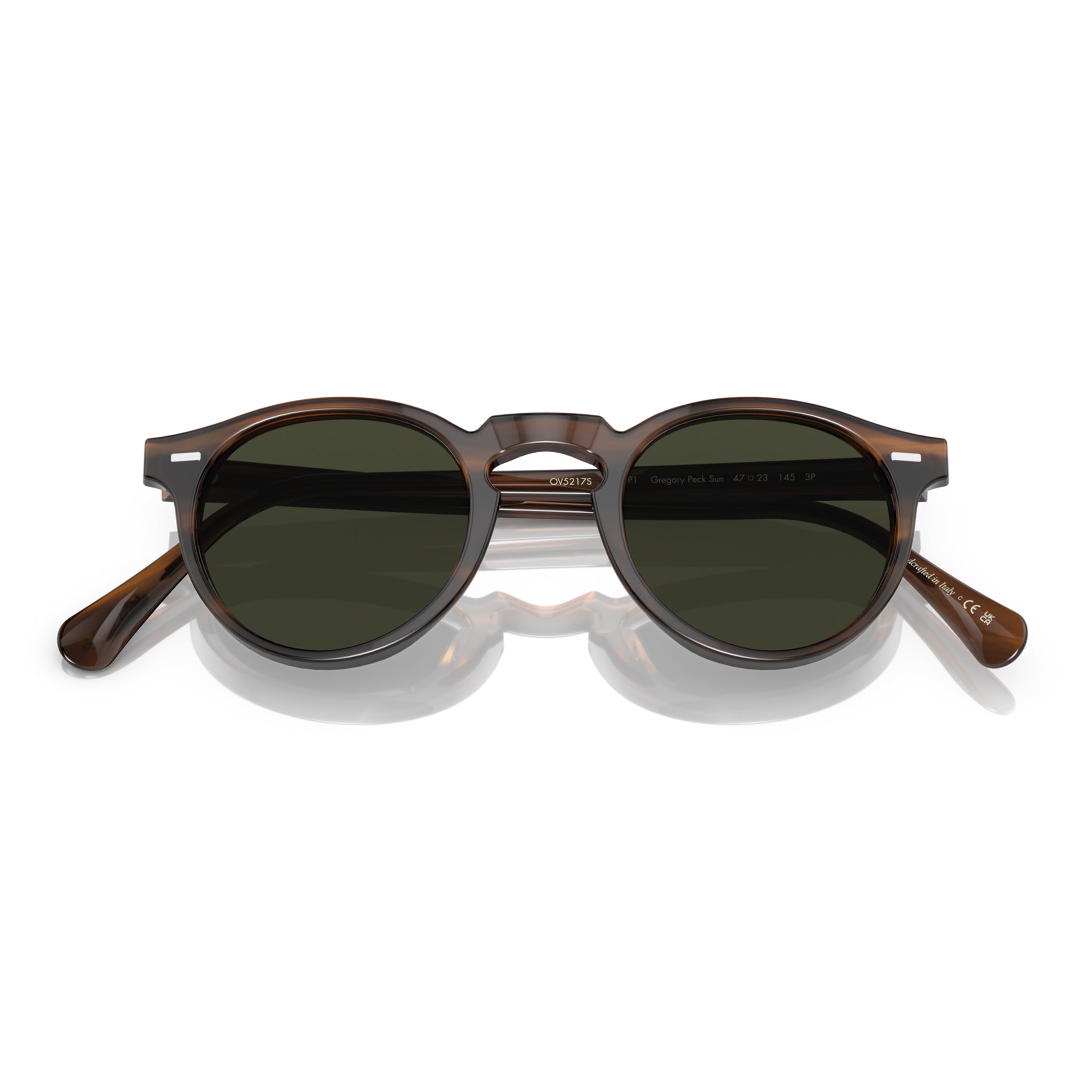 Oliver Peoples 5217s 1724p1 Gregory Peck Sun Tuscany Tortoise Uni-Sex Unspecified Sunglasses | Eyewear Index