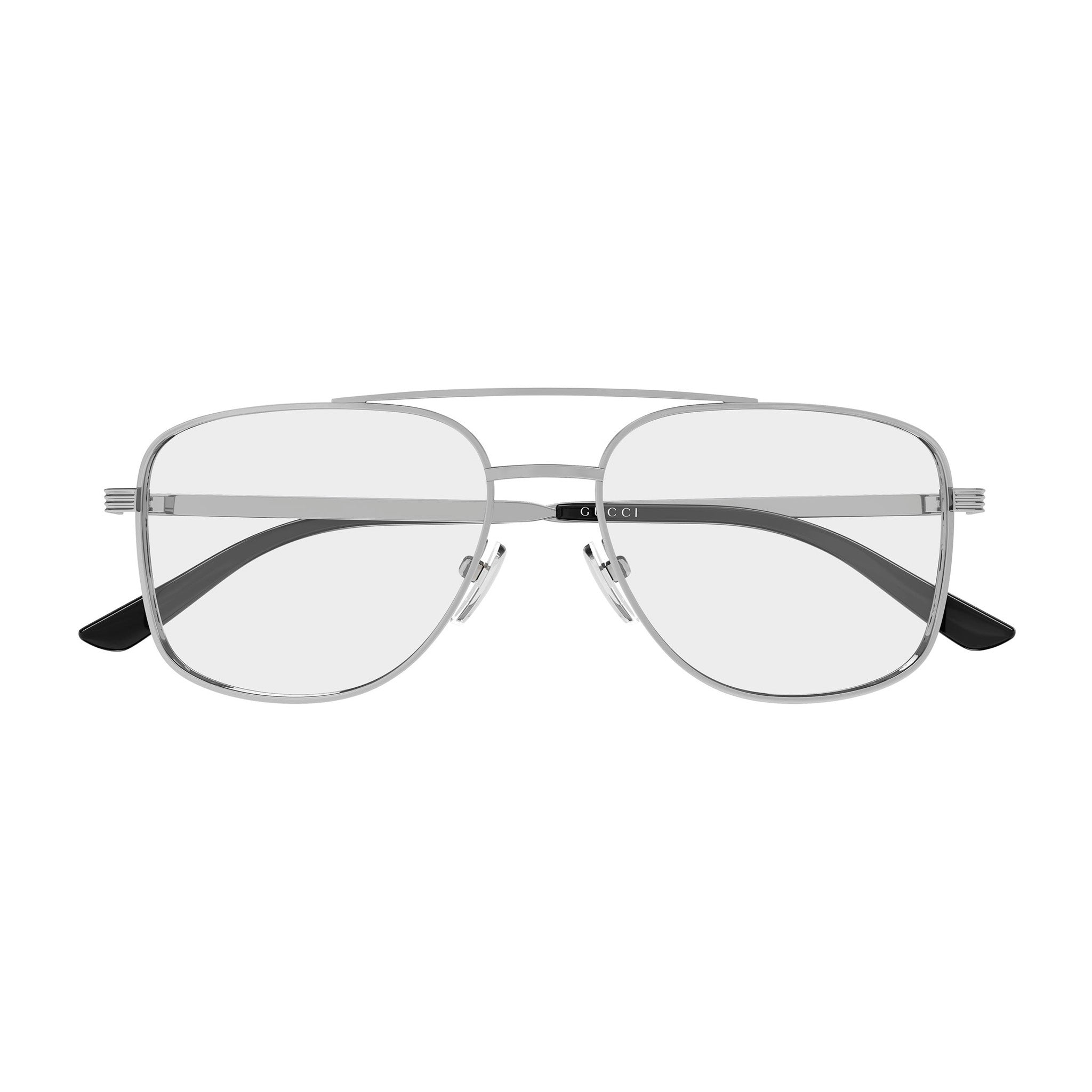 Gucci Gg2223o Ruthenium Female Navigator Optical Frames | Eyewear Index