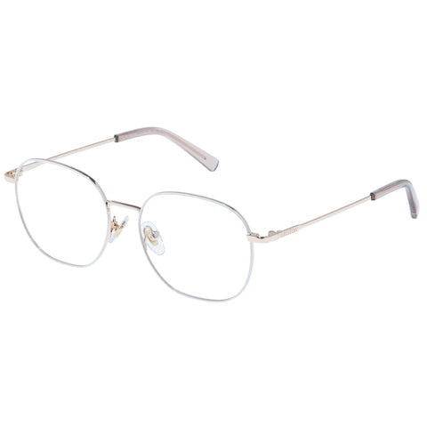 Oroton Aleena Gold Female Round Optical Frames | Eyewear Index