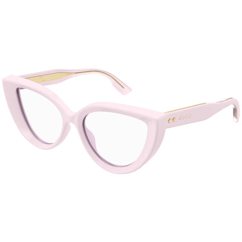 Gucci Gg1530o Pink Female Cat-Eye Optical Frames | Eyewear Index