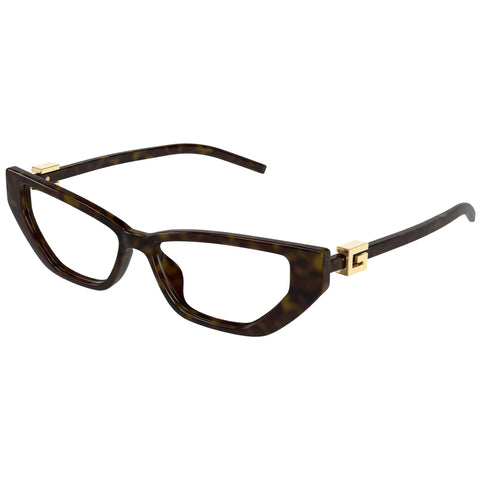 Gucci Gg1683o Havana Female Cat-Eye Optical Frames | Eyewear Index