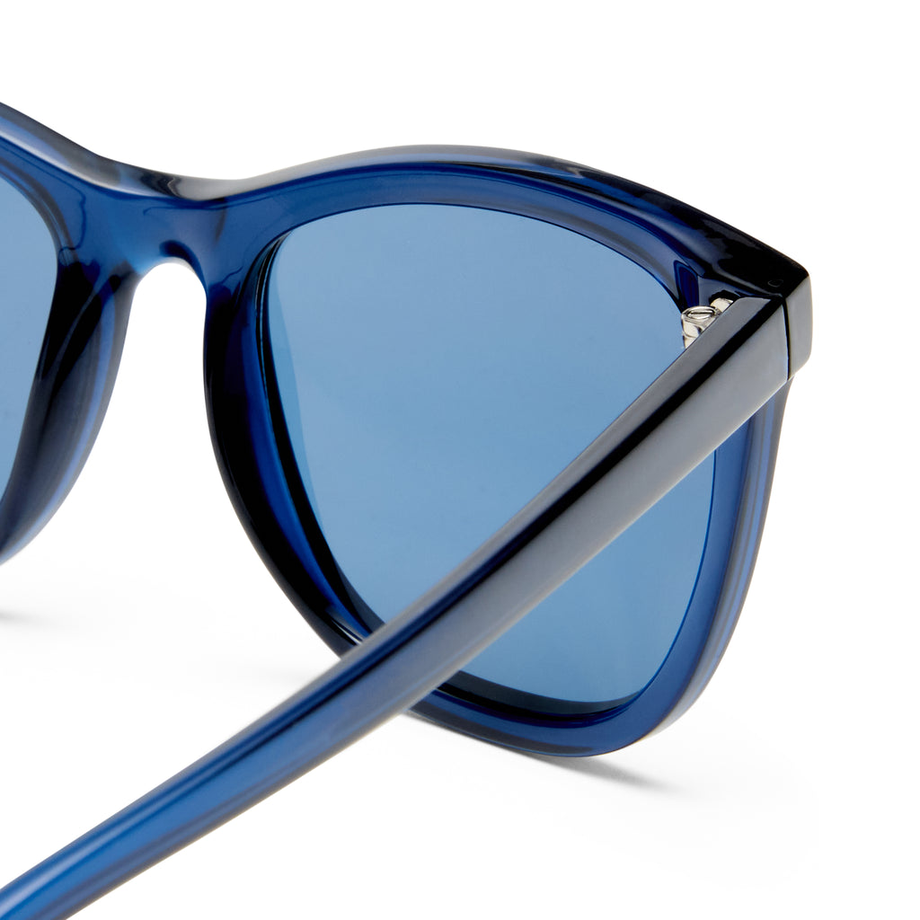 Cancer Council Parklea Petite Navy Female D-Frame Sunglasses | Eyewear Index