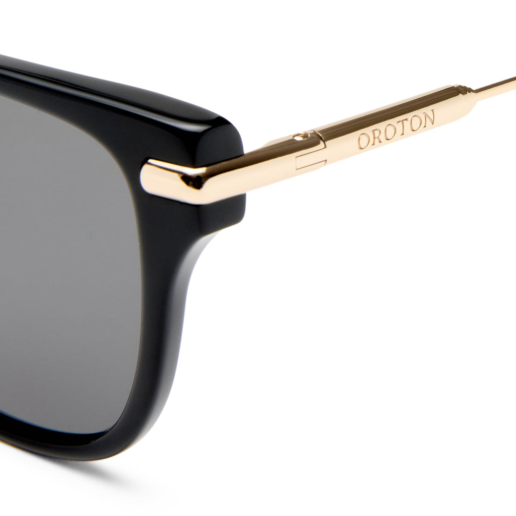 Oroton Mariselle Black Female Cat-Eye Sunglasses | Eyewear Index