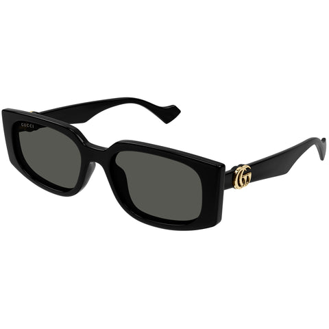 Gucci Gg1534s Black Female Rectangle Sunglasses | Eyewear Index