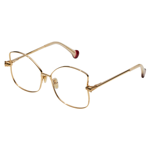 Camilla Nyc Nights Soft Gold Female Butterfly Optical Frames | Eyewear Index