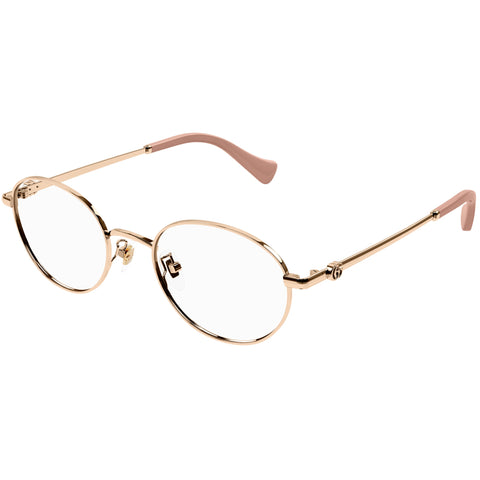 Gucci Gg1608ok Pink Female Round Optical Frames | Eyewear Index