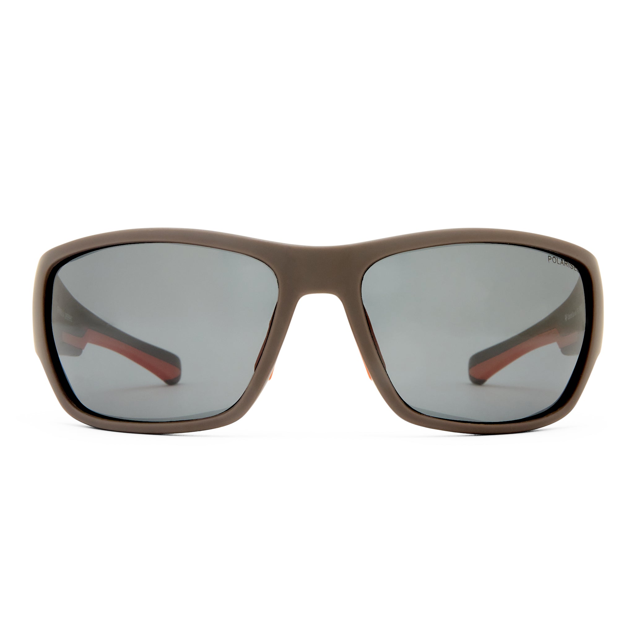 Cancer Council Merimbula Brown Rubber Male Wrap Sunglasses | Eyewear Index