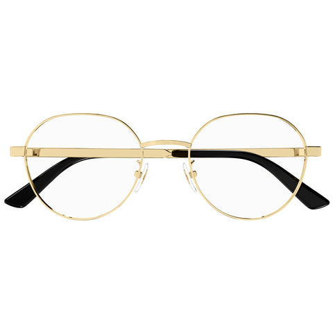 Gucci Gg1607ok Gold Male Round Optical Frames | Eyewear Index