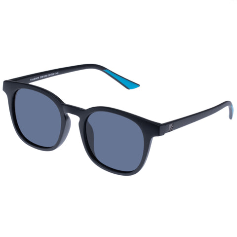 Tradie Tailback Matte Black Male Round Sunglasses | Eyewear Index