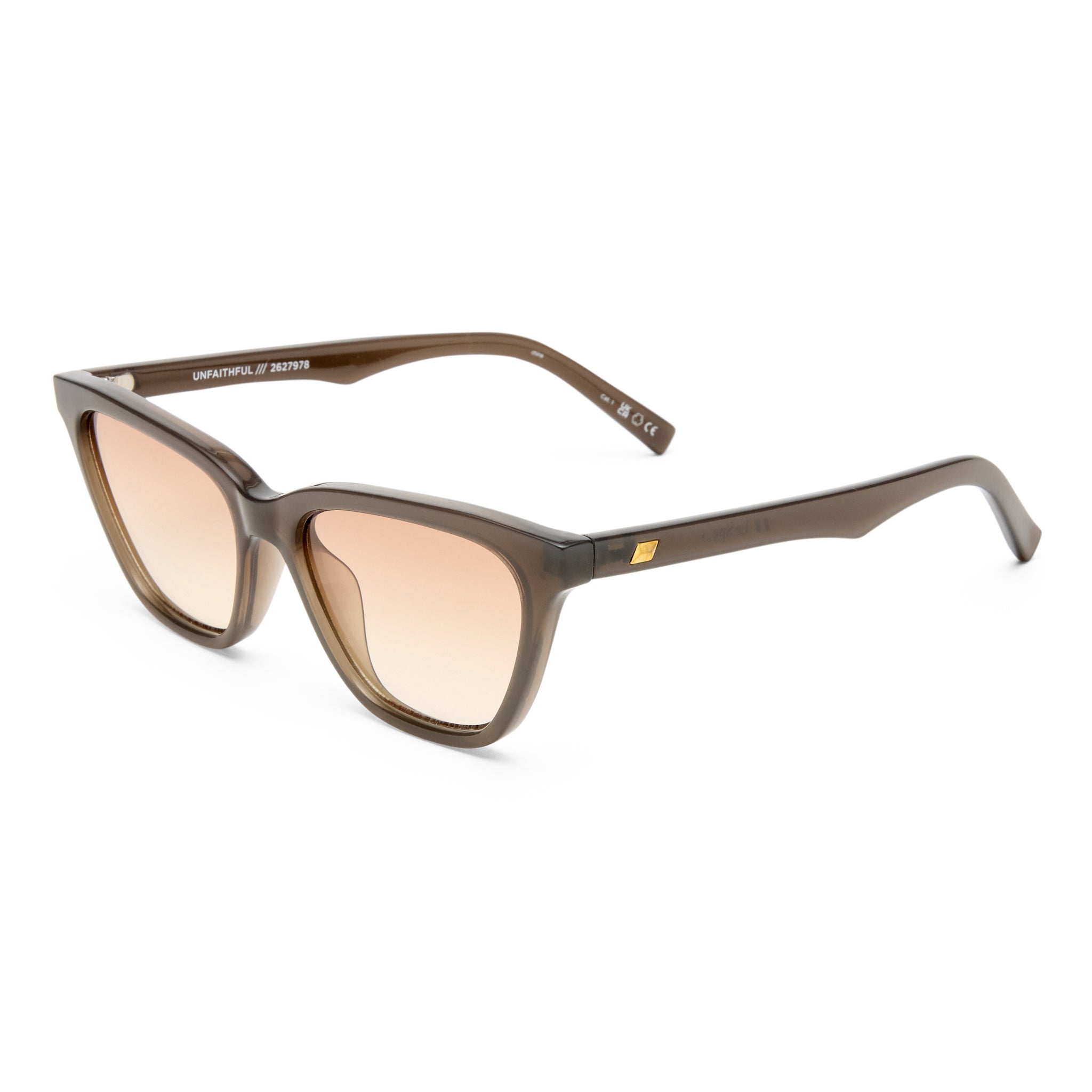 Le Specs Unfaithful Storm Female Cat-Eye Sunglasses | Eyewear Index