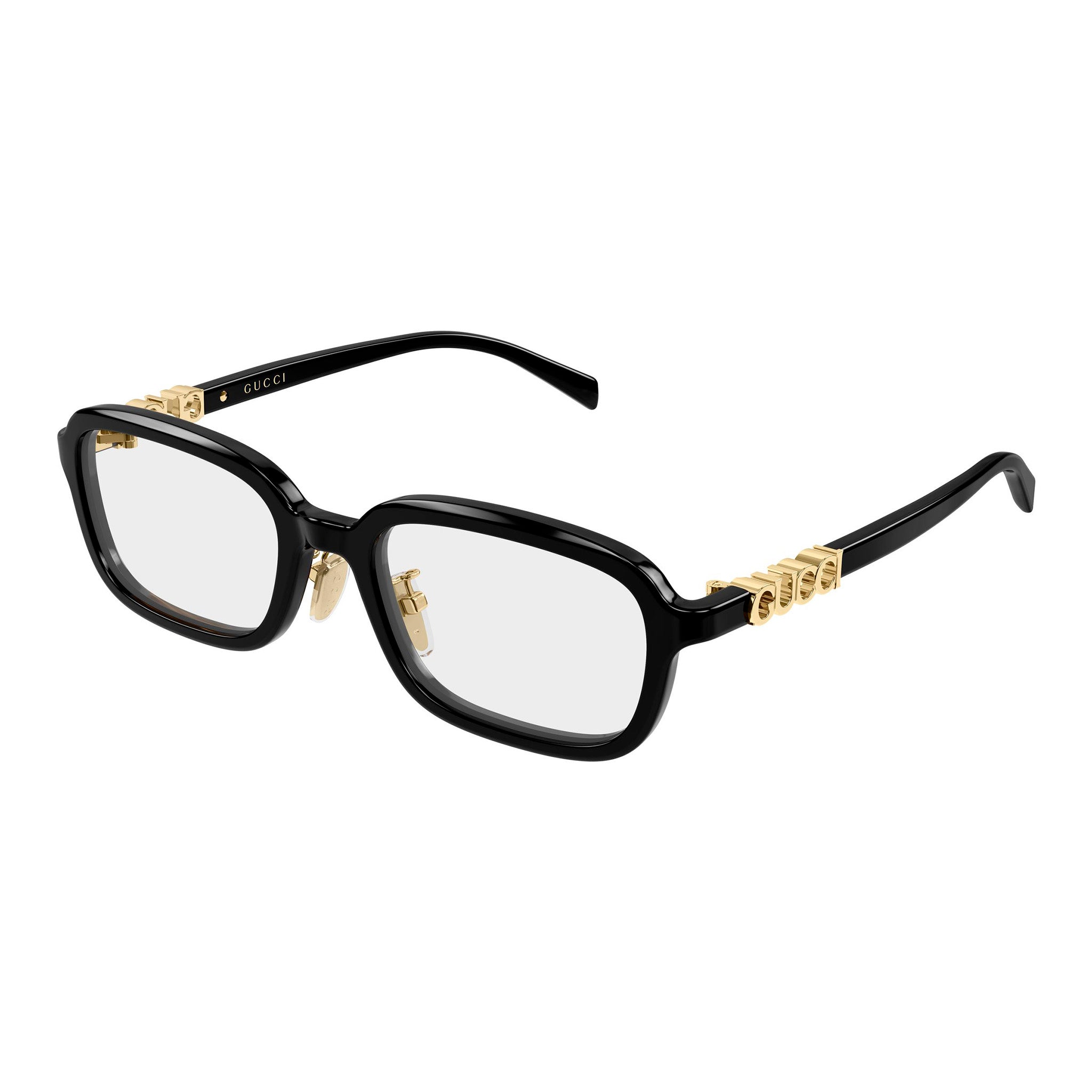 Gucci Gg2210oa Black Female Rectangle Optical Frames | Eyewear Index