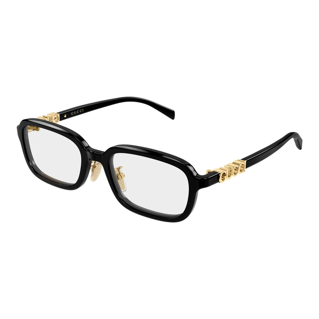 Gucci Gg2210oa Black Female Rectangle Optical Frames | Eyewear Index