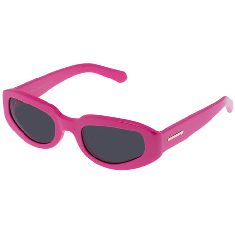 Karen Walker Rally Fuchsia Uni-Sex Wrap Sunglasses | Eyewear Index